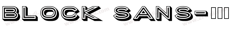 Block Sans字体转换 Block Sans字体转换